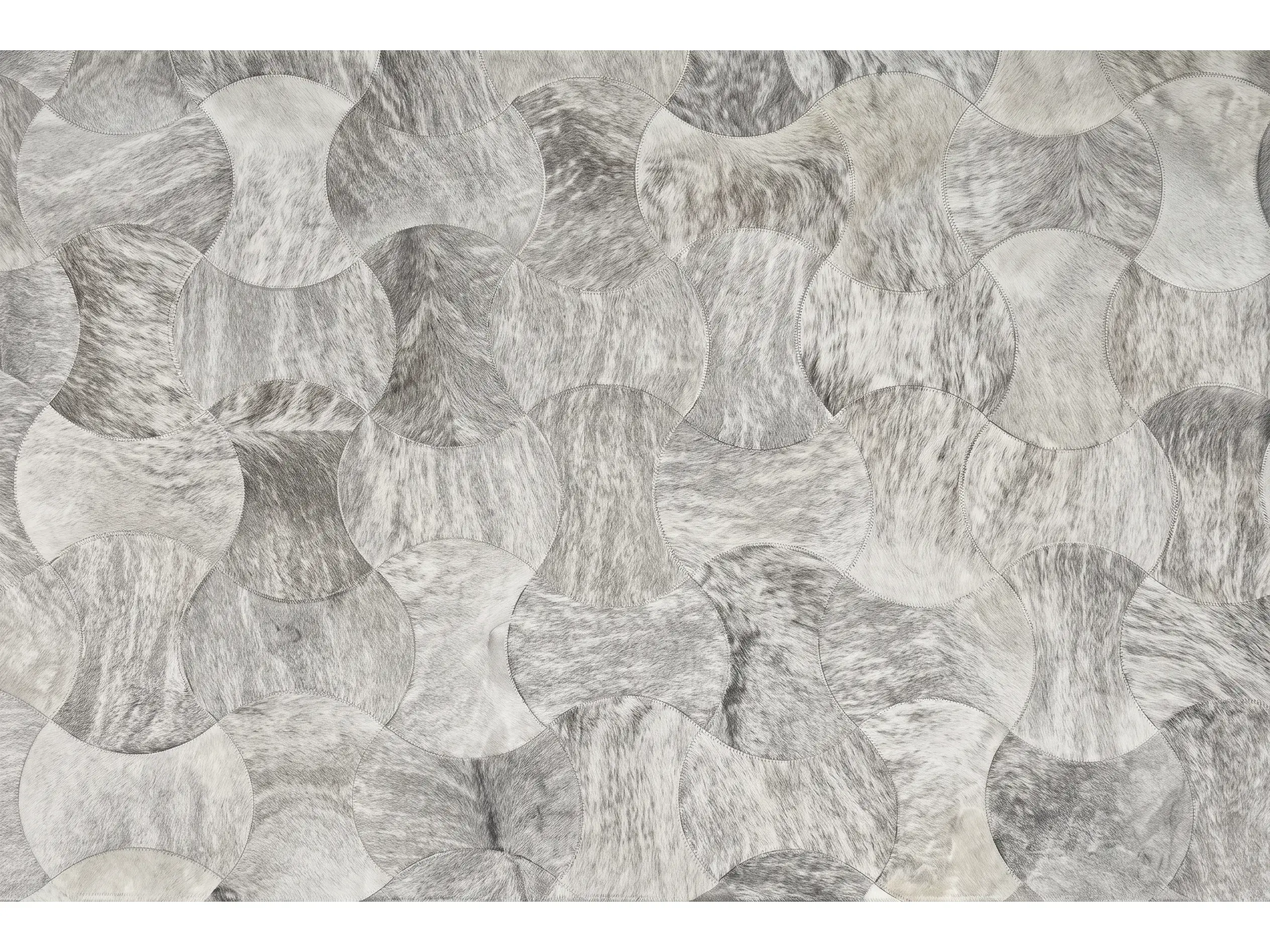 Patchwork Cowhide Rugs | Genuine Hair-On Cowhide | Hualo Decor (CPR-RC-003) cowhide patchwork rug