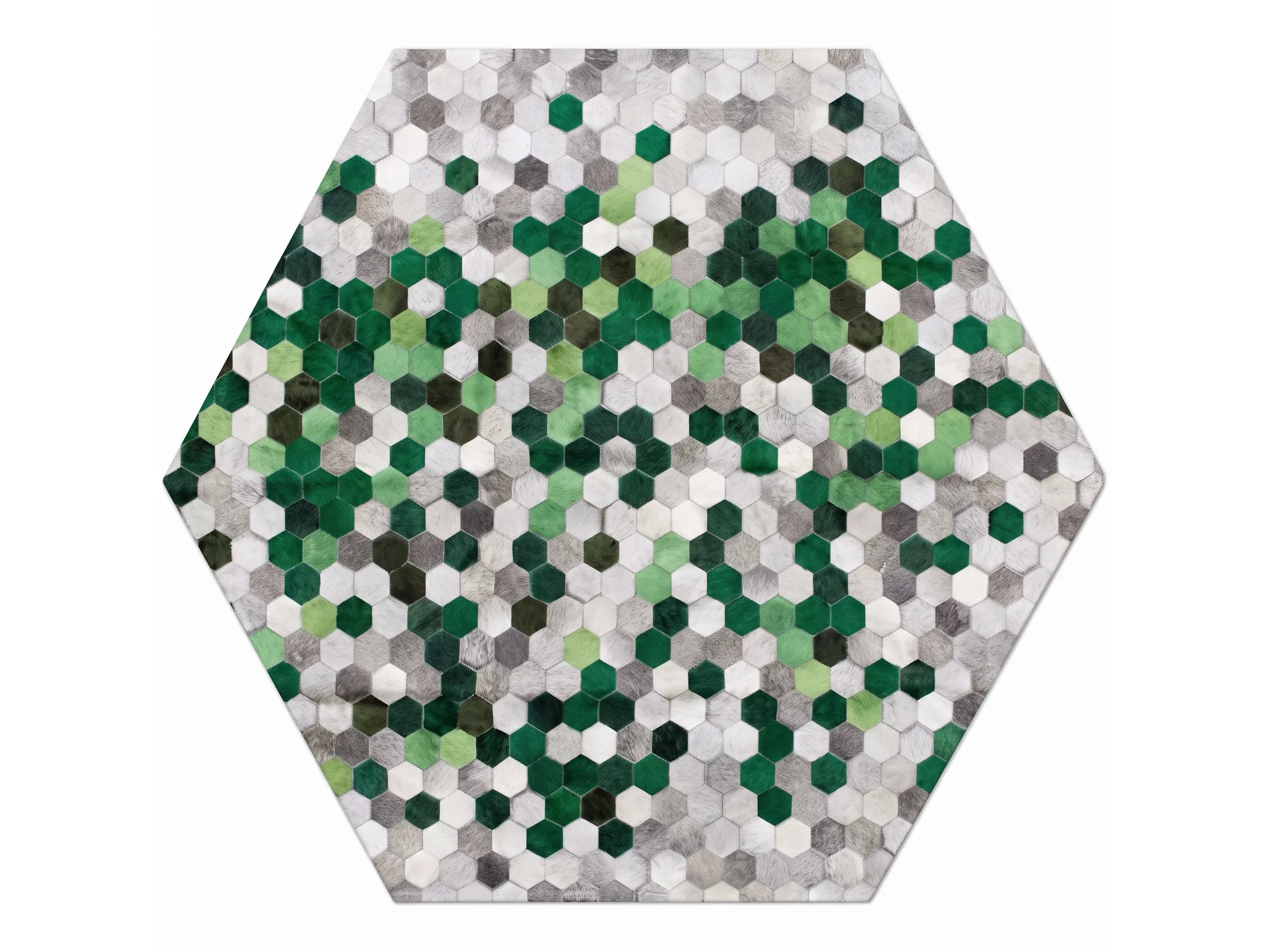 Custom Cowhide Rugs | Bespoke Designs & Sizes | Hualo Decor (CPR-MD-001) cowhide patchwork rug
