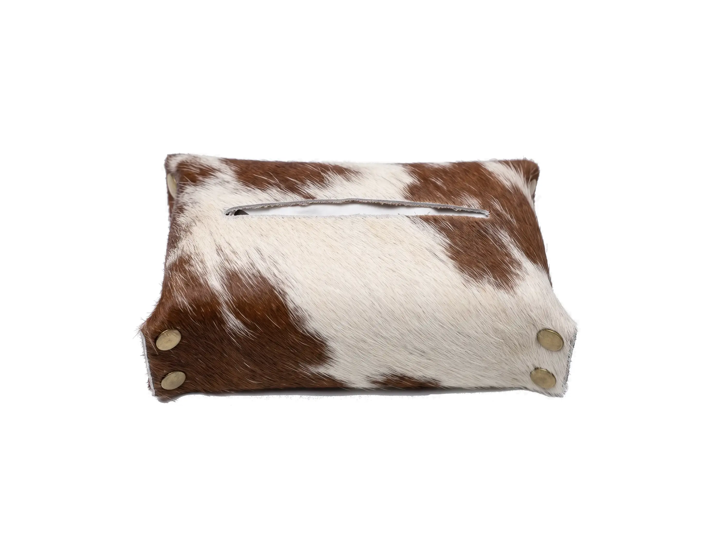 Custom Cowhide Tissue Box for Interior Design Projects | Hualo Decor (CPR-MD-005) cowhide patchwork rug